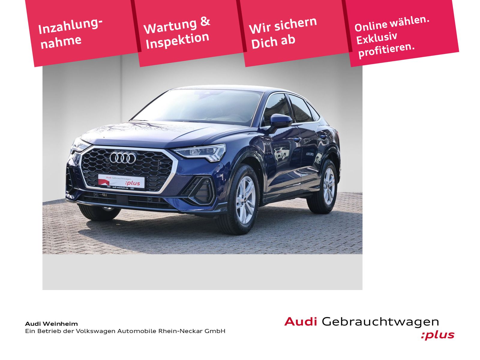 Audi Q3 Sportback 35 TFSI LED Stronic PDC Plus Gar-20