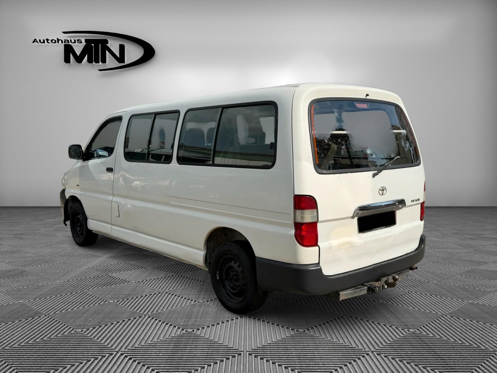 Toyota Hiace 2,5 LANG 8.Sitzer Klima AHK
