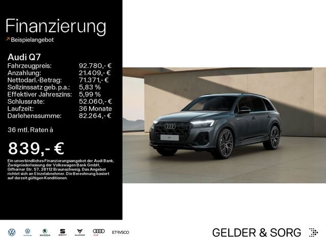 Audi Q7 60 TFSIe S line qu. Allradl.*Pano*air*B&O*HuD