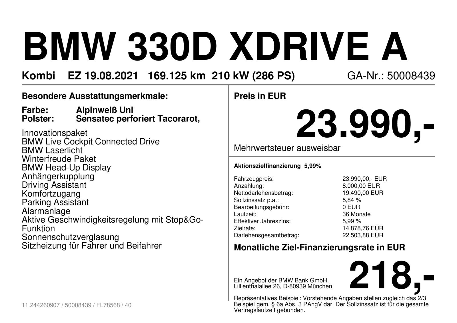 BMW 330d xDrive Touring imagem 2