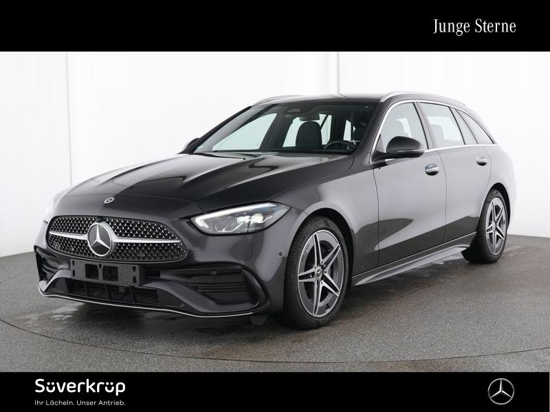 Mercedes-Benz C 200 T d , AMG AHK DISTR KAMERA PANO SPUR PDC