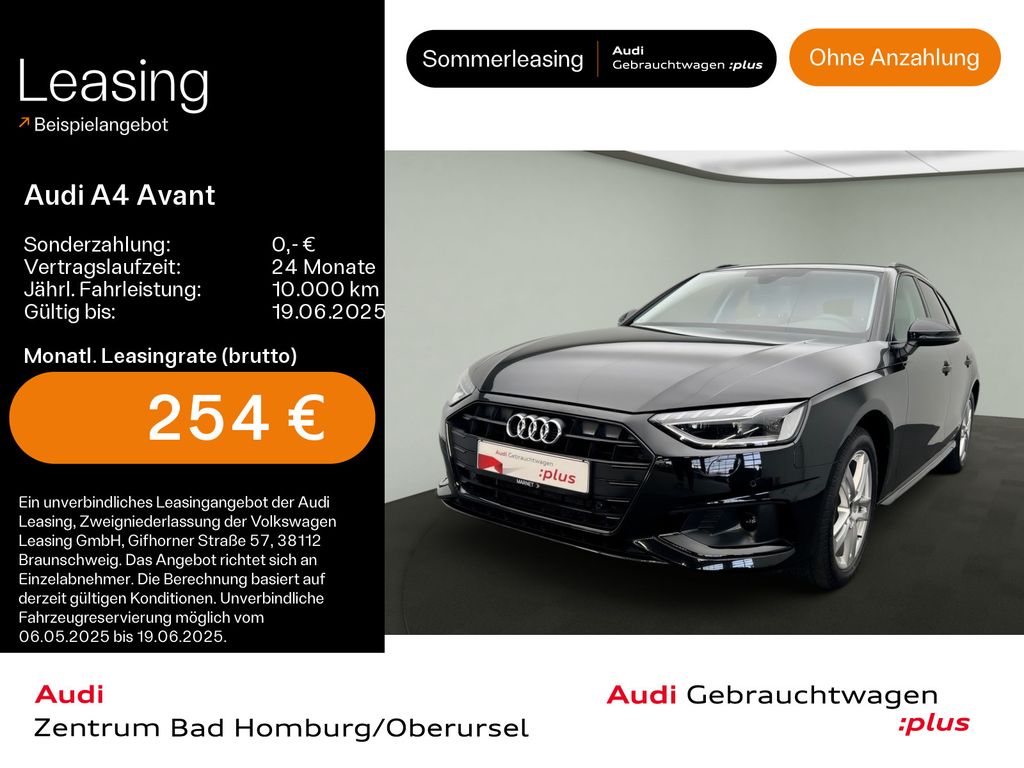 Audi A4 Avant Advanced 35 TDI*Navi*LED*AHK*PDC*Virtua