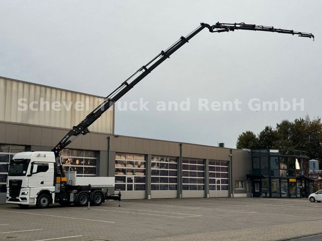 MAN TGX 33.580 SZM + HIAB 358 / Fly JIb / Seilwinde