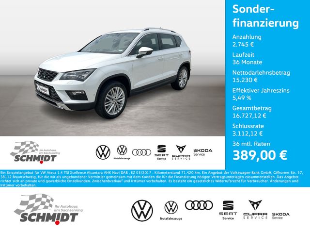 SEAT Ateca 1.4 TSI  Xcellence Alcantara AHK Navi DAB
