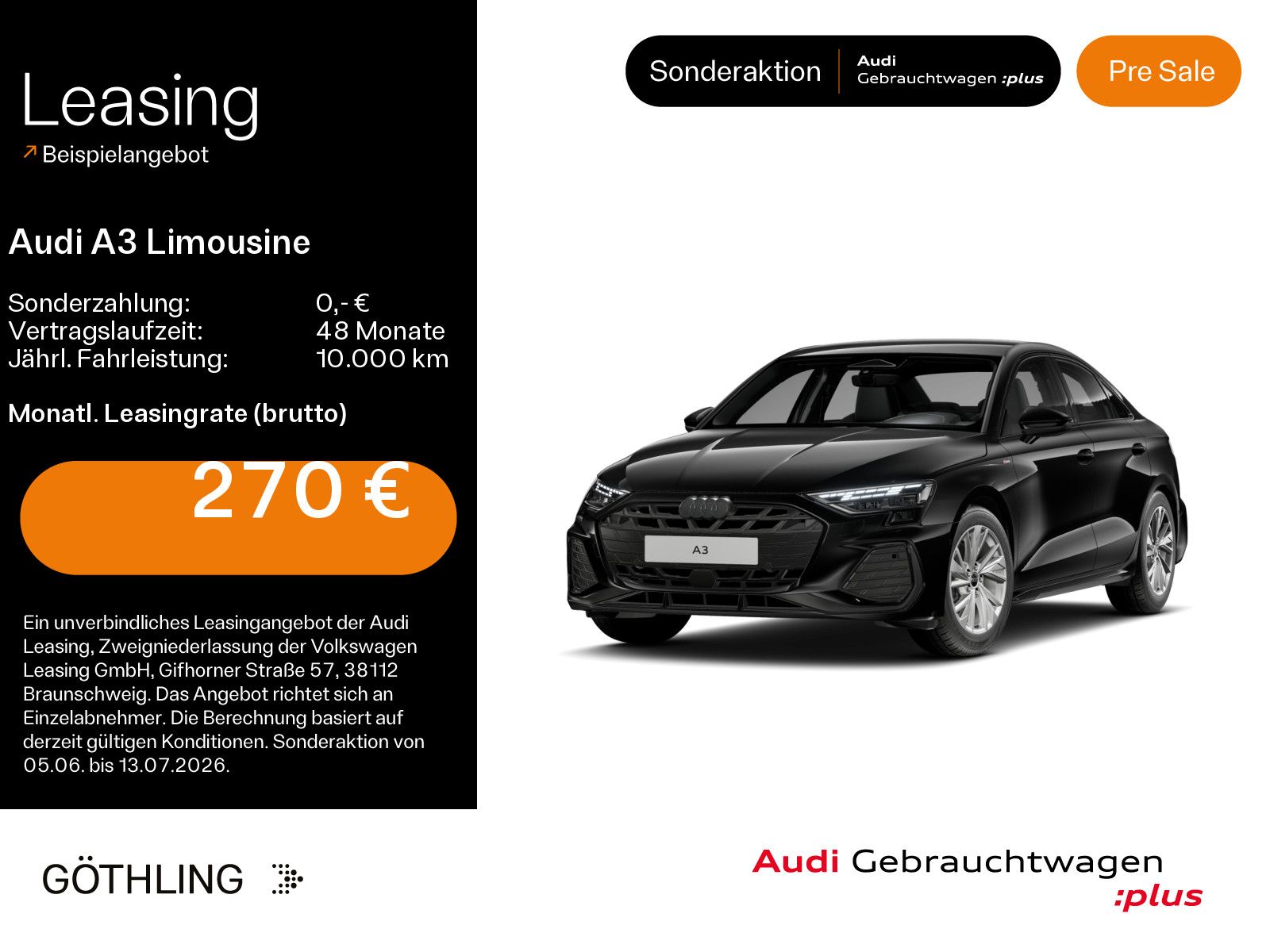 Audi A3 Limousine 30 TFSI S line S tro*LED*Virtual*Na