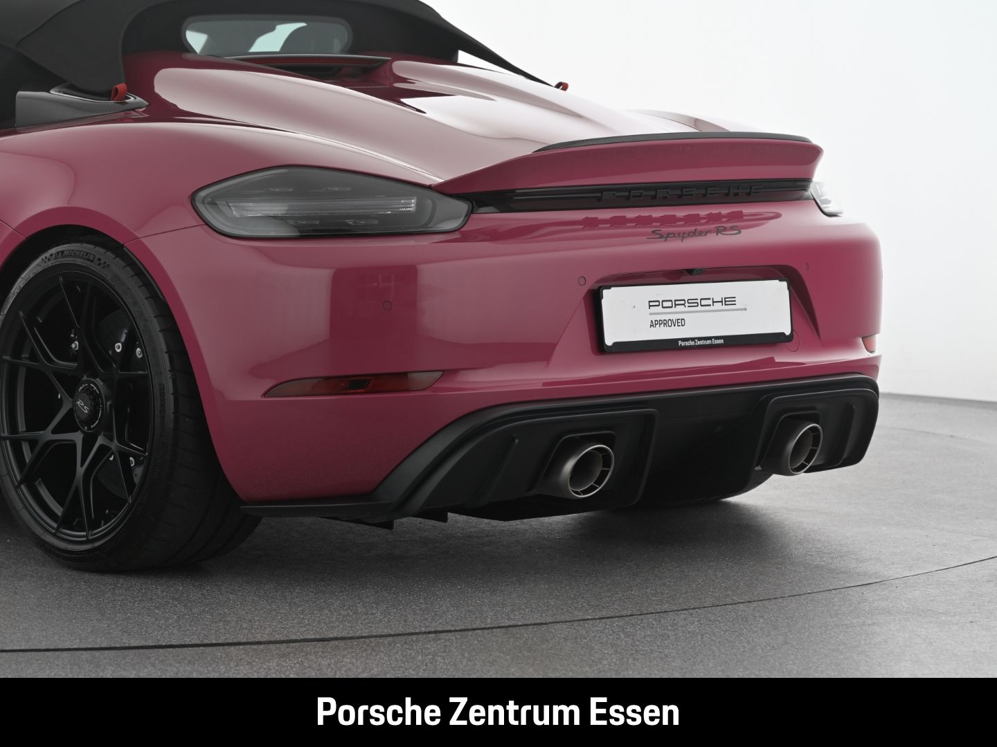 Porsche 718 Spyder RS / Weissach-Paket Liftsystem Chrono foto 6