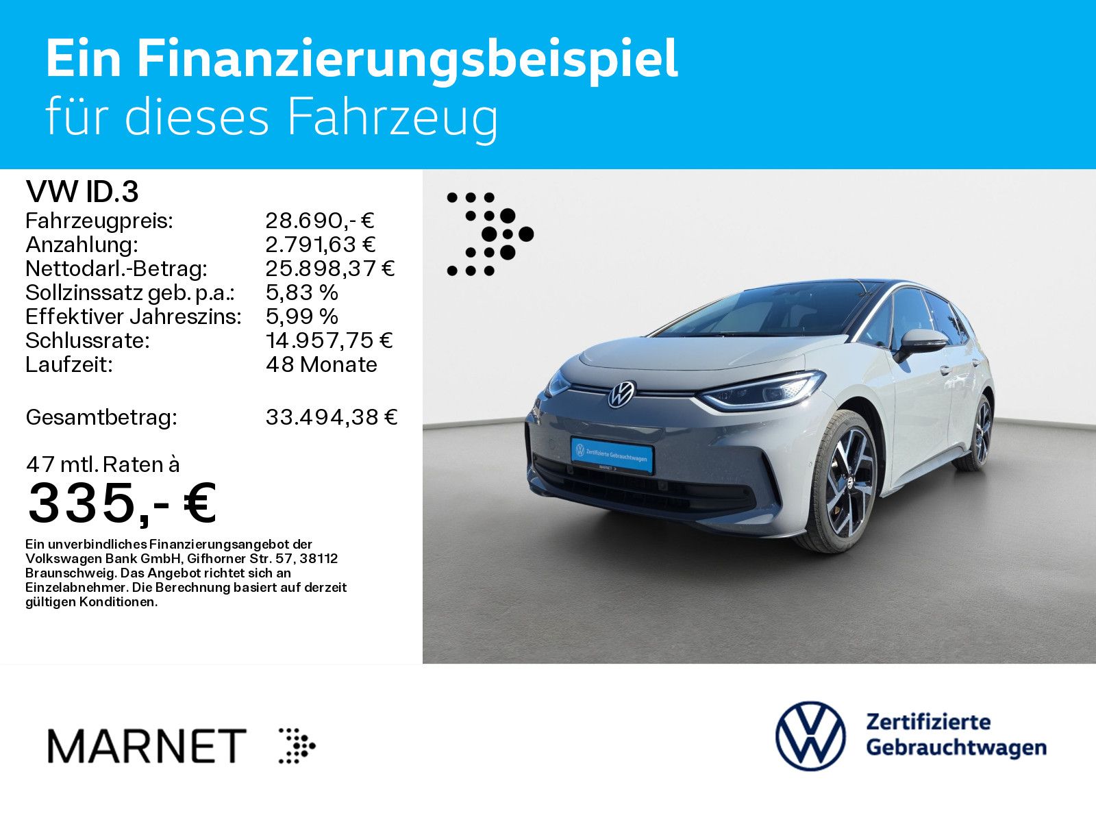 Volkswagen ID.3 Pro Move Navi*IQ-Light*Ergo-Active*Keyless* imagem 2