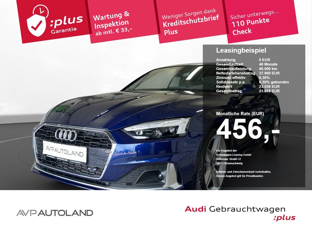 Abbildung Leasingangebot Audi A5 Cabriolet 35 TFSI S tronic advanced | AHK |