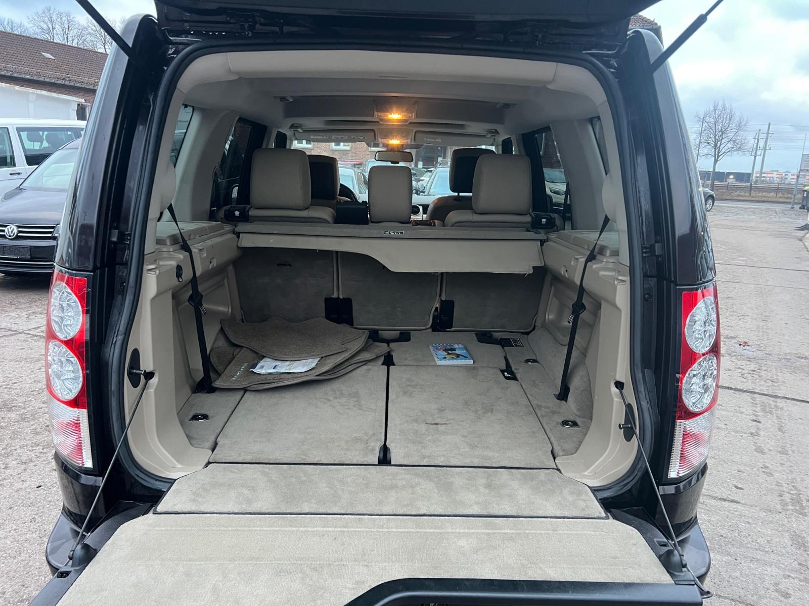 LAND ROVER DISCOVERY 4 SDV6 HSE 3.0 V6 245ch 4X4 - 7 PLACES - TOIT OUVRANT - CUIR - CAMÉRA 360° - SUSPENSION PNEUMATIQUE