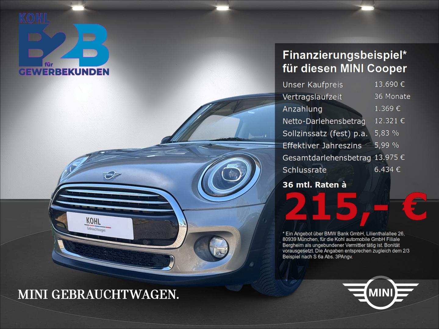 MINI Cooper Navigation PDC ** nur an Gewerbekunden**