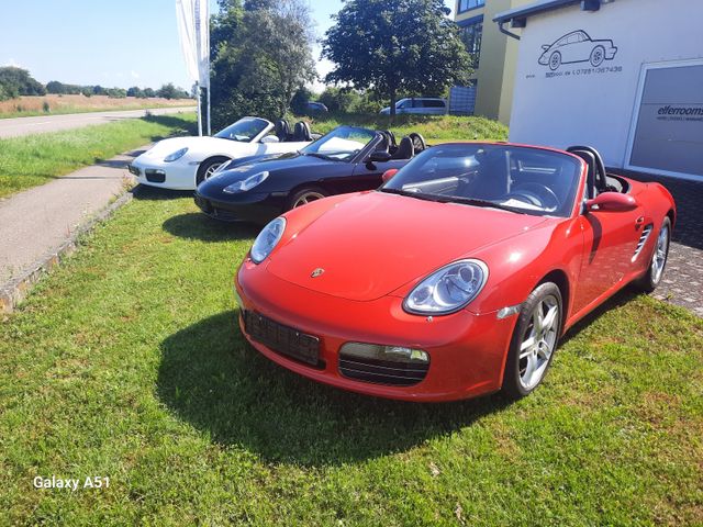 Porsche 987 Boxster S deutsch ufrei Navi Klima