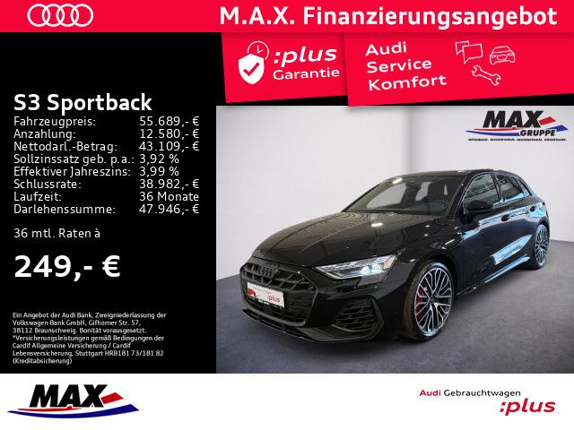 S3 Sportback TFSI QTT MATRIX+PANO+KAMERA+NAV+HUD