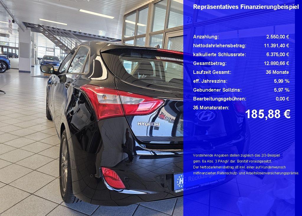Hyundai i30 1.Hand,PDC,Klimaautomatik,Winterräder