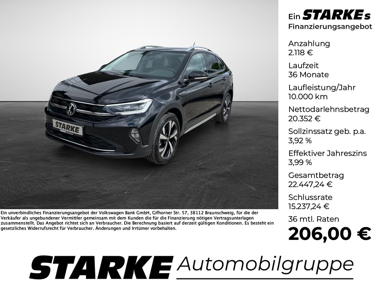 Volkswagen Taigo 1.0 TSI DSG Style  AHK LED Kamera PDC LM T