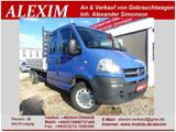 Opel Movano Doka Pritsche L3 3,5t/6 Sitzer/TÜV11.2026 - graue Opel Movano
