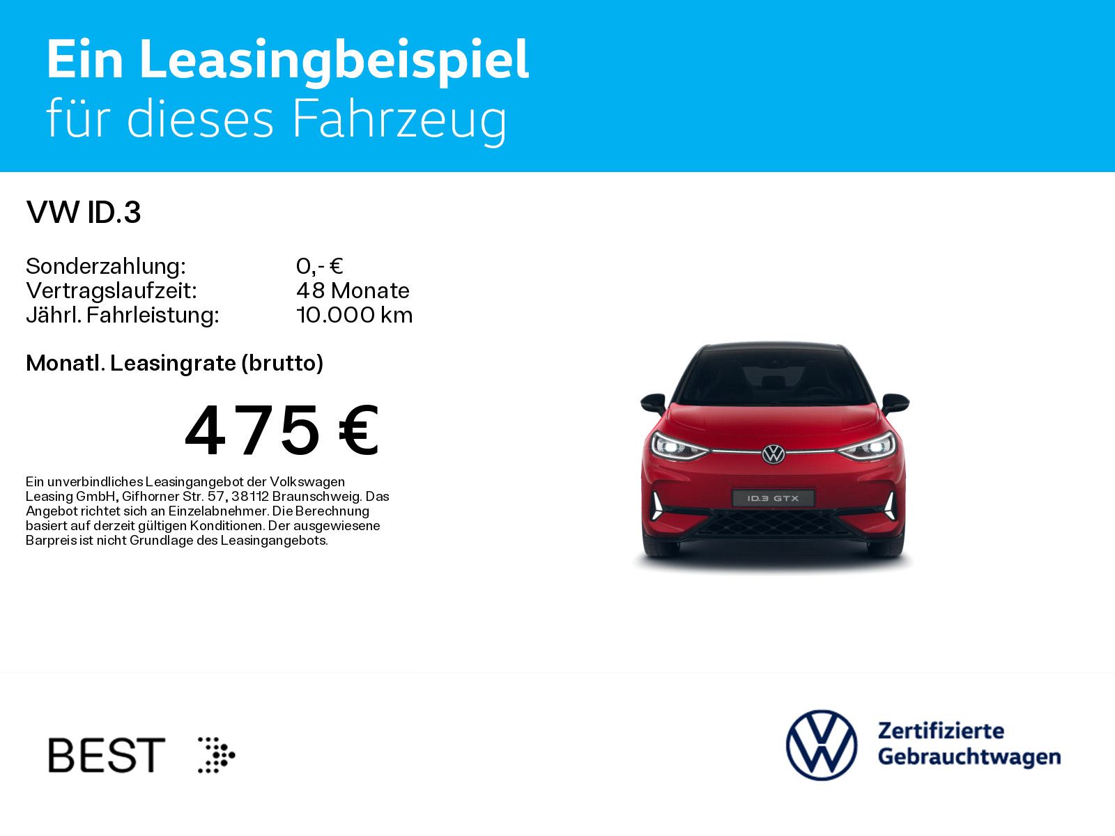 Volkswagen ID.3 GTX Performance*WÄRMEPUMPE*HUD*IQ.LIGHT*PAN imagem 3