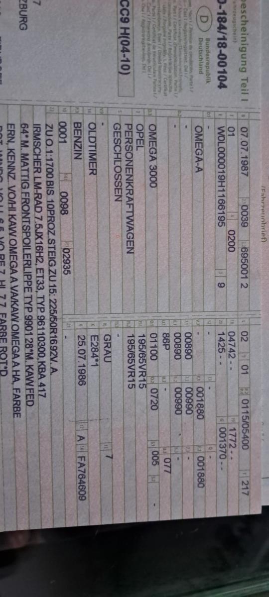 Opel Omega
