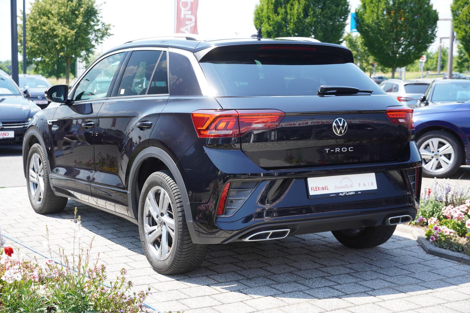 Volkswagen T-Roc 1.0 R-Line LED Navi ACC Sitzheizung Kamera, миниатюра 6