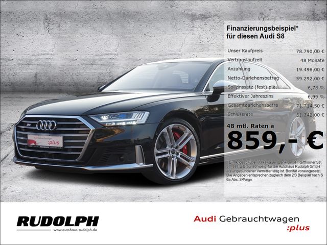 Audi S8 4.0 TFSI qu. Laserlicht PANO B&O 360 AHK HUD