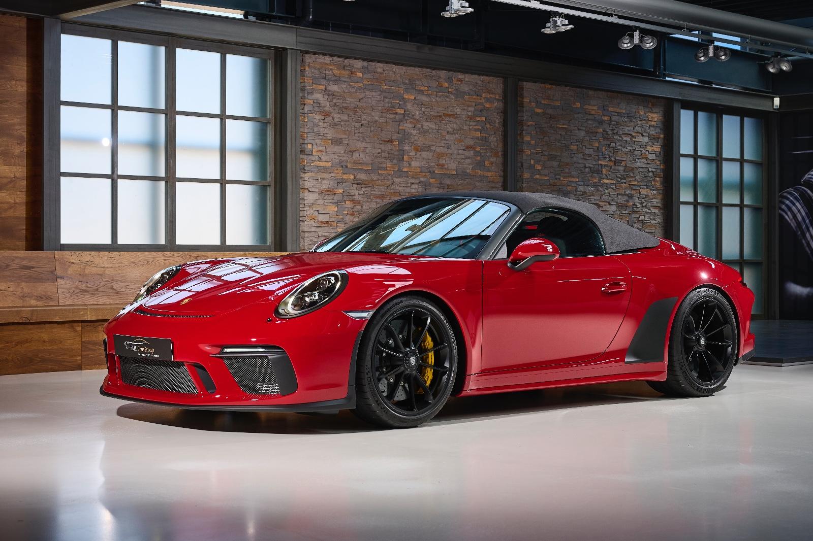 Porsche 991 Speedster/Karminrot/Bose/Leder/PDLS