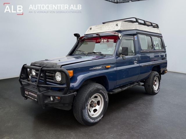 Toyota HZJ 75/AUFSTELLDACH/LEDER/HU NEU/AHK/