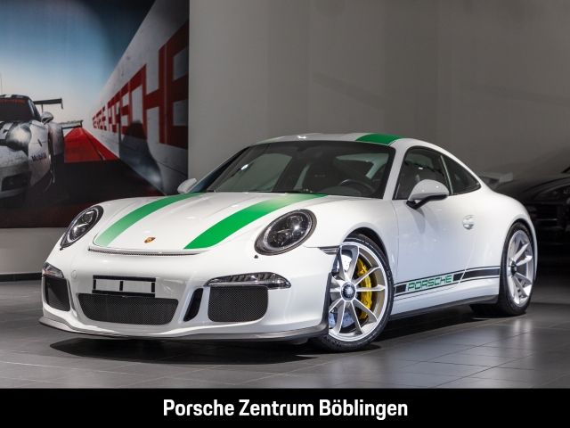 Porsche 991 911 R 1.Hand nur 6.300 km Dekorstreifen Grün