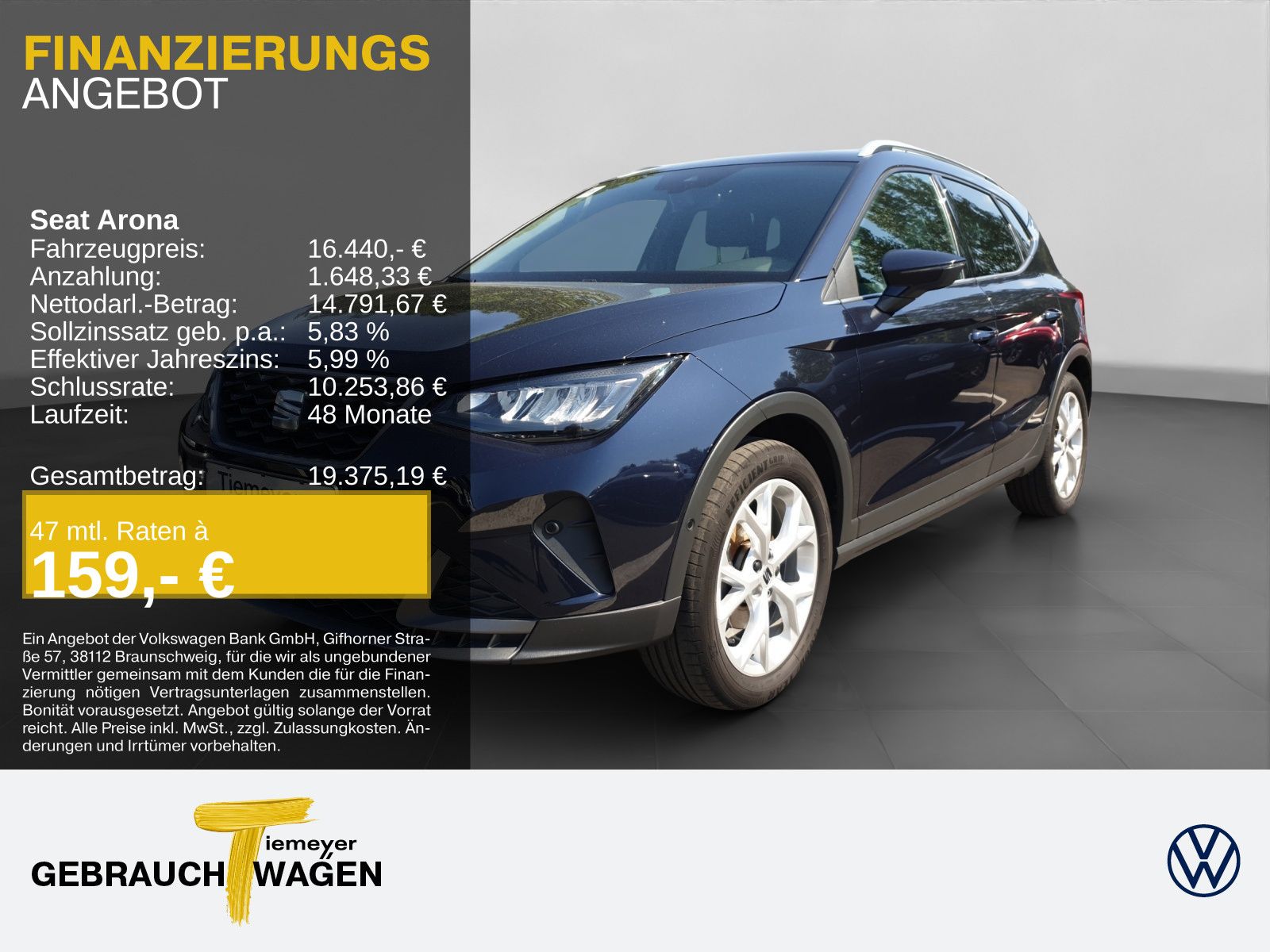 SEAT Arona TSI FR VIRTUAL KAMERA VAVI CLIMATRONIC