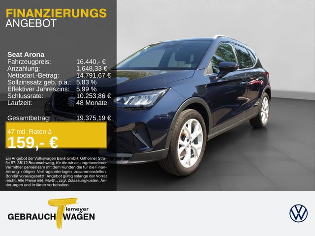 SEAT Arona TSI FR VIRTUAL KAMERA VAVI CLIMATRONIC