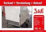 Saris PKW Kofferanhänger 1300 kg - Pkw-Anhänger 1300 kg