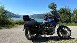 BMW K75 Blaumetallic mit Koffer und Topcase  - BMW K 75