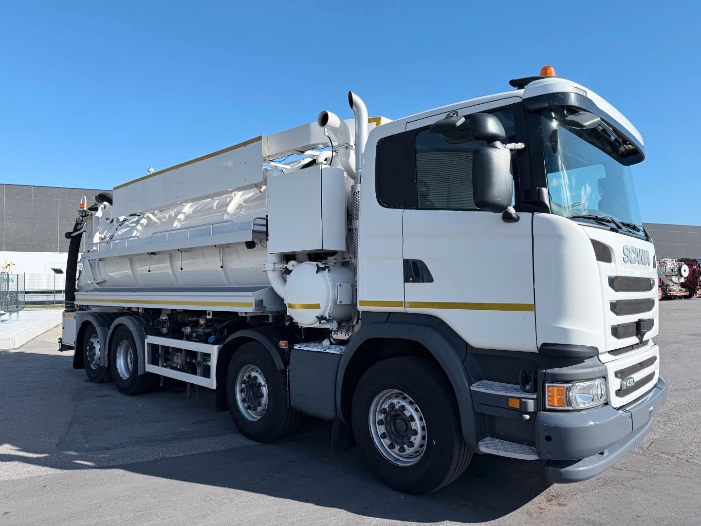 Scania G450 8x2*6 Hvidtved Larsen SuperFlex 414 6" JHL