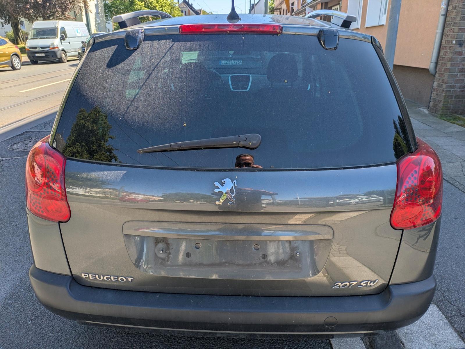 Peugeot 207 2009 — rear view
