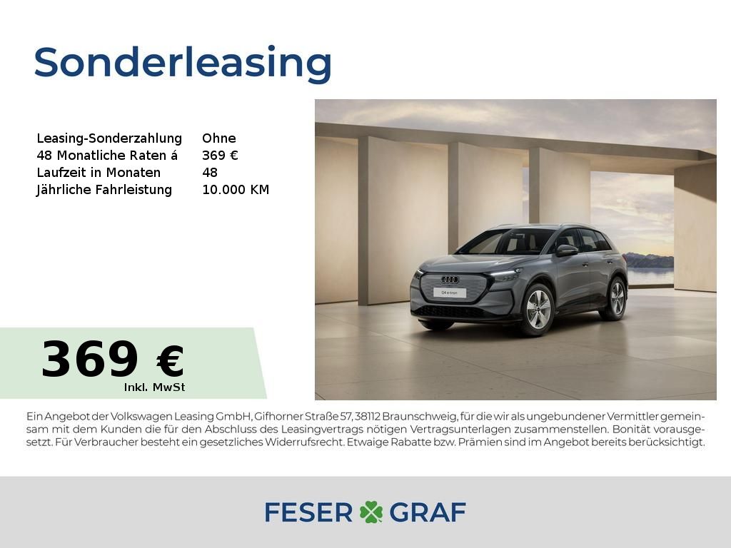 Audi Q4 SUV e-tron AKTIONSFAHRZEUG