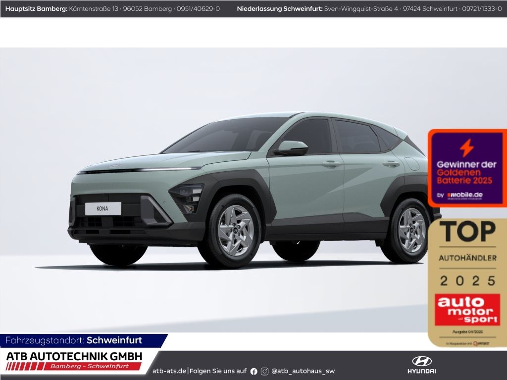 Hyundai KONA Select 1.6 T-GDi M/T 138 PS Navi LED ACC Ap