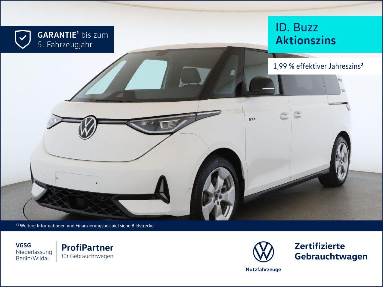 Volkswagen ID. Buzz GTX Lang 4Motion AHK ParkAssistPlus LED