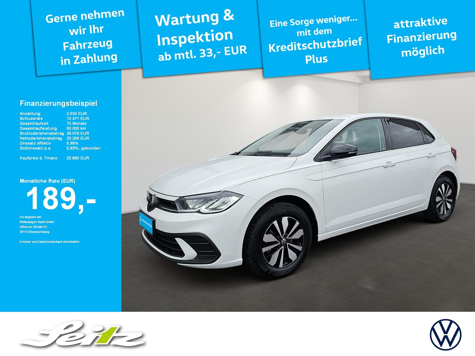 Volkswagen Polo VI 1.0 TSI Goal *LED*APPCON*PDC*SITZH*