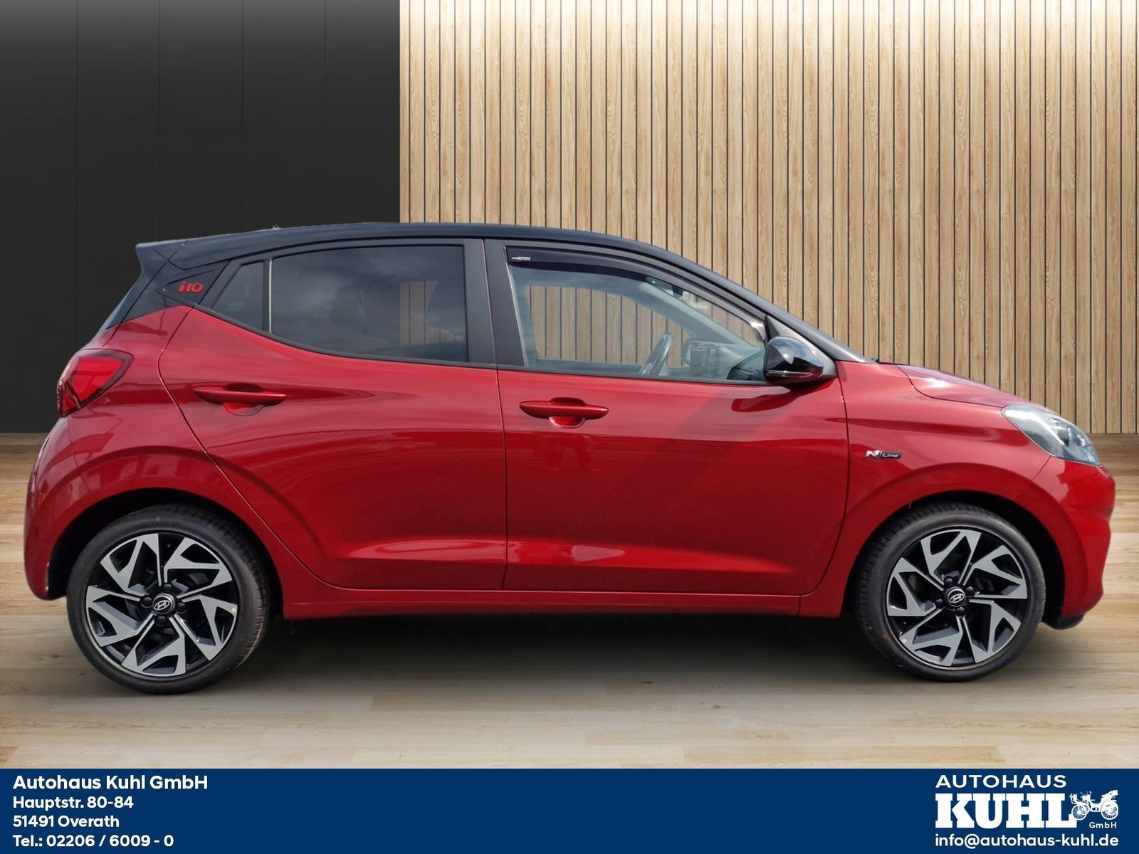 Hyundai i10 1.0 T-GDI N Line DL Navi+Cam+Klima+JBL Sound
