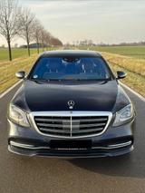 Mercedes-Benz S 400 d 4MATIC L HUD Pano Burmes Distr Chauffeur - blaue Mercedes-Benz S 400