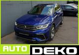 Volkswagen Tiguan 2.0 TDI DSG 3 x R-Line Virtual/ACC/AHK - mit Diesel-Antrieb: Blau, Alcantara, mit Apple Carplay, Geländewagen