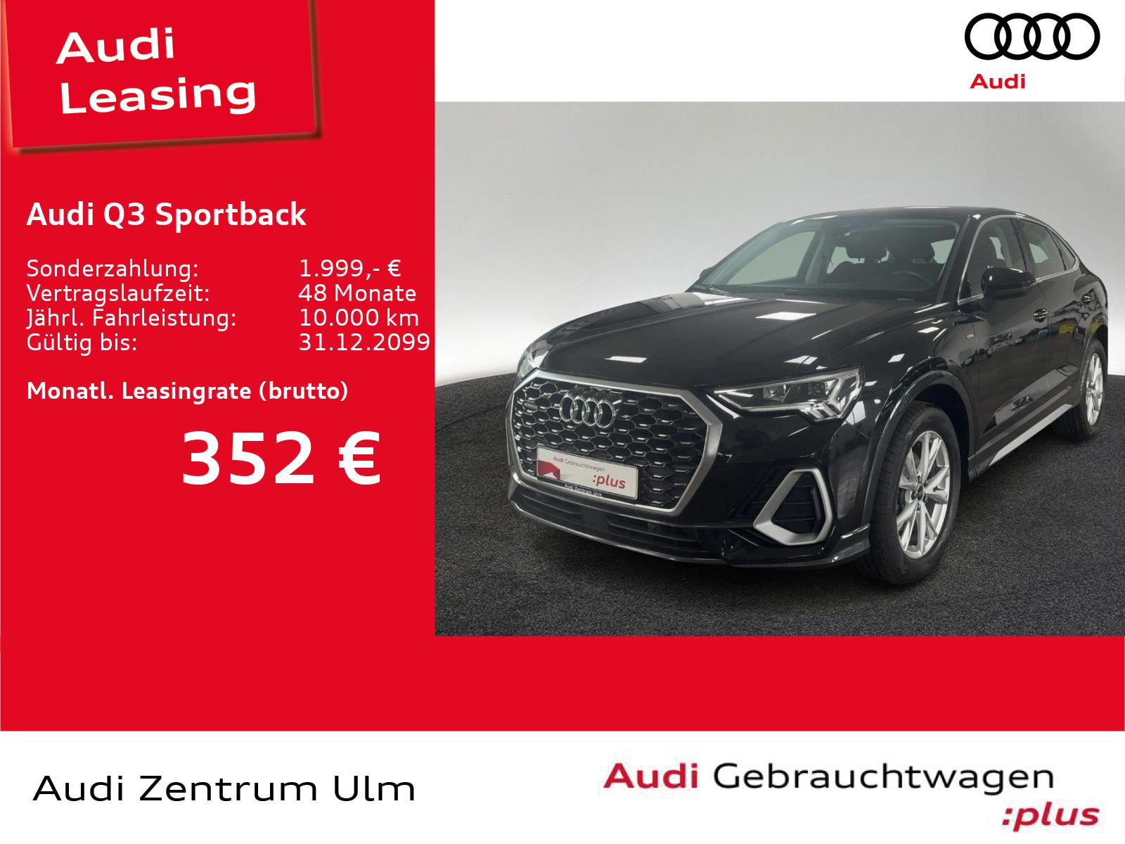 Audi Q3 Sportback S-Line 35 TDI qu KAM LED NAV+ SHZ