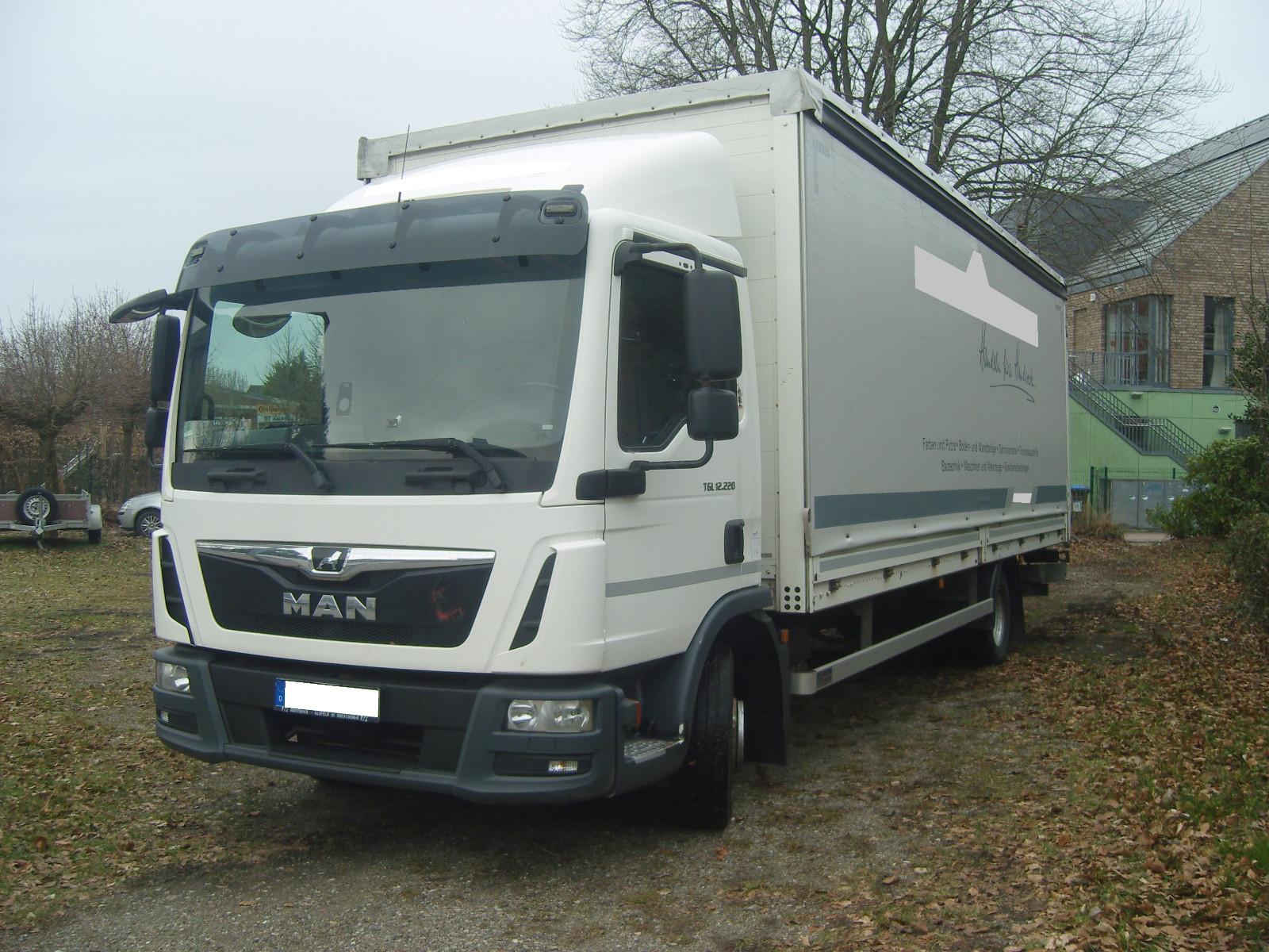 MAN T.GL 12.220 Pritsche/Plane -- LBW -- Autom.