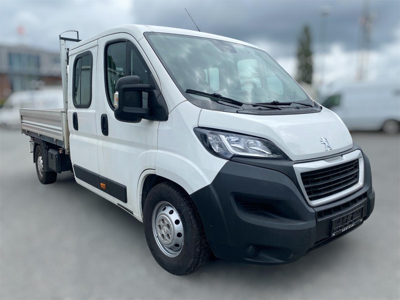 Peugeot Boxer Pritsche Doka. 435 L3 Dreiseitenkipper