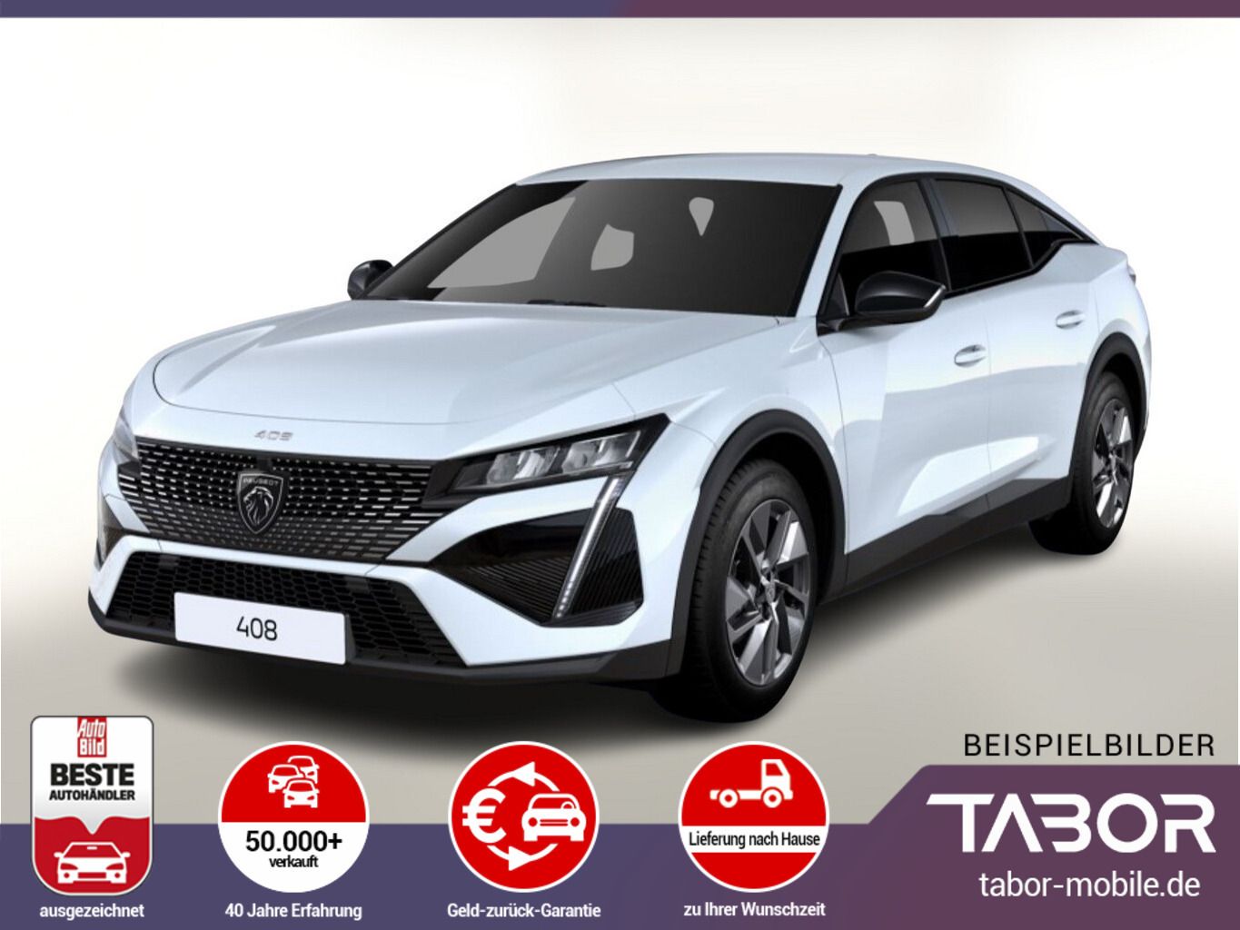 Peugeot 408 MHEV 145 eDSC6 Allure SHZ ACC Kam Keyl CarP