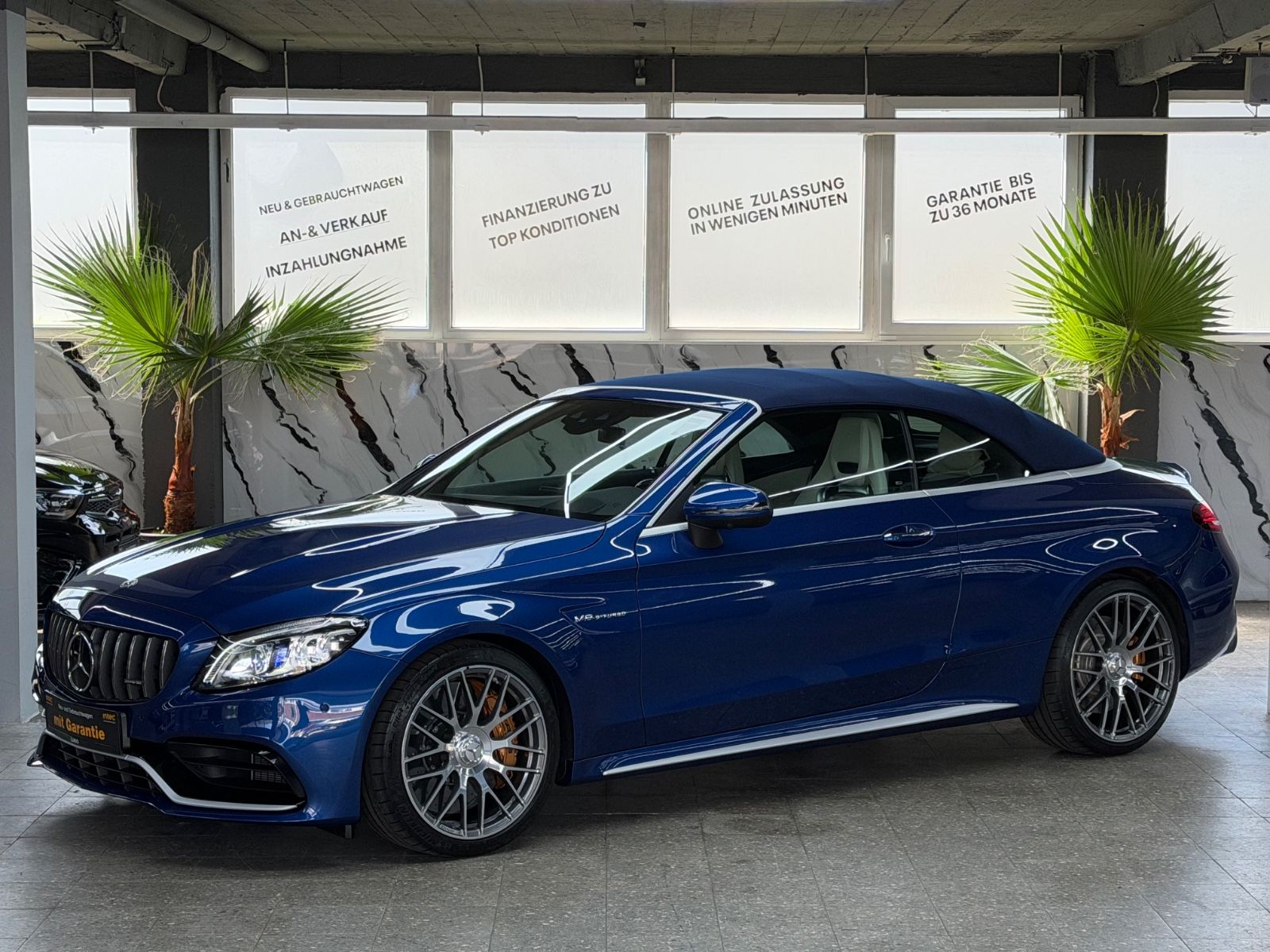 MERCEDES-BENZ C 63 S AMG CABRIO*PERF*KERAMIK*HUD*BURMESTER*VOL