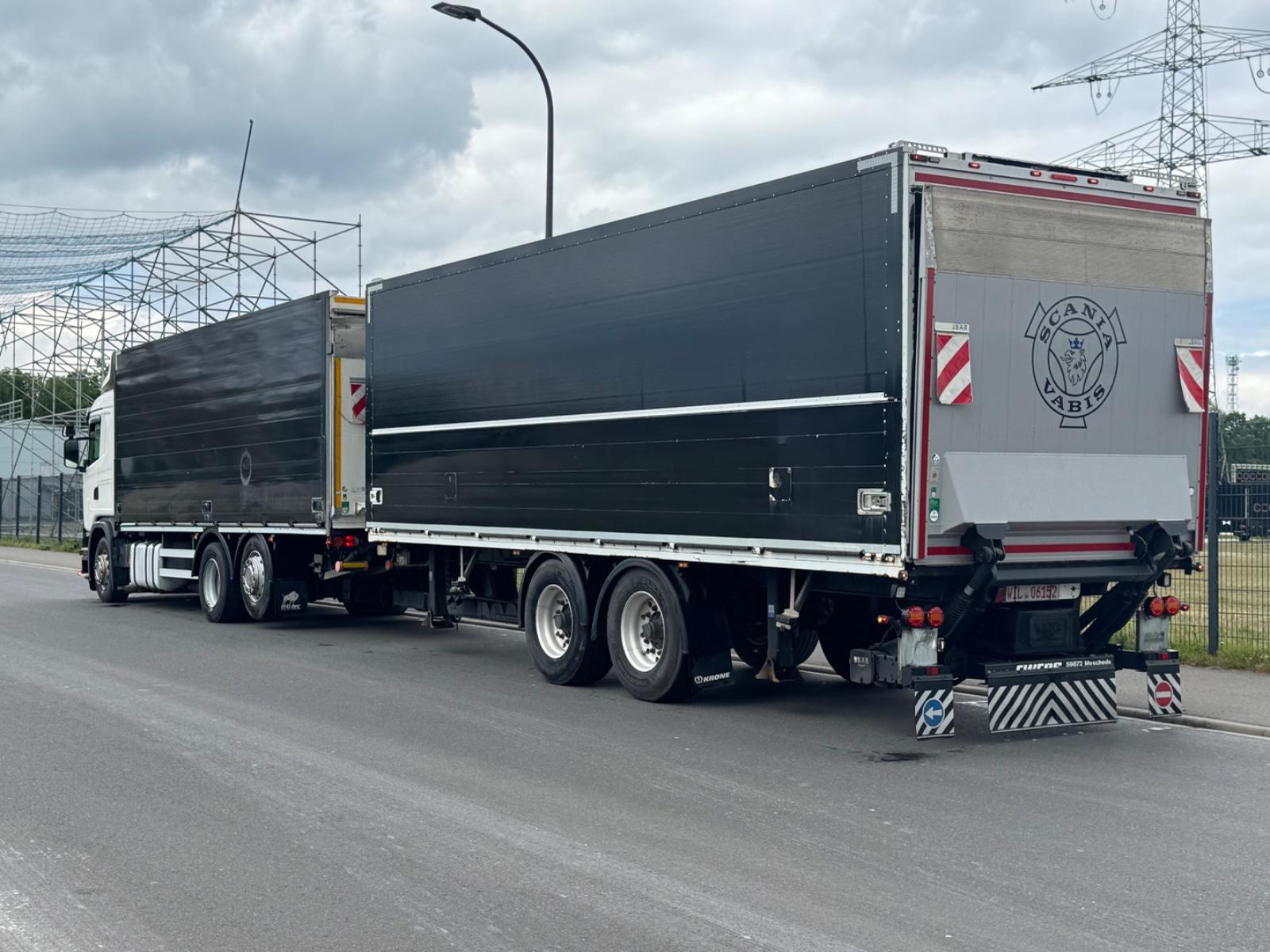 Scania G410 / E6 / 2 x LBW / LENKACHSE / KOMPLETTZUG