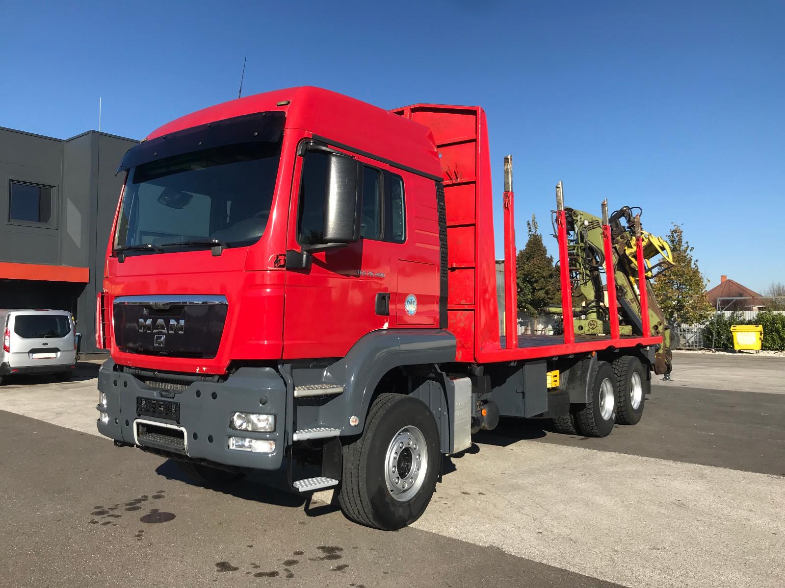 MAN 26.480 6X4/HOLZ KRAN LOGLIFT 105Z/PLATO 6,6M