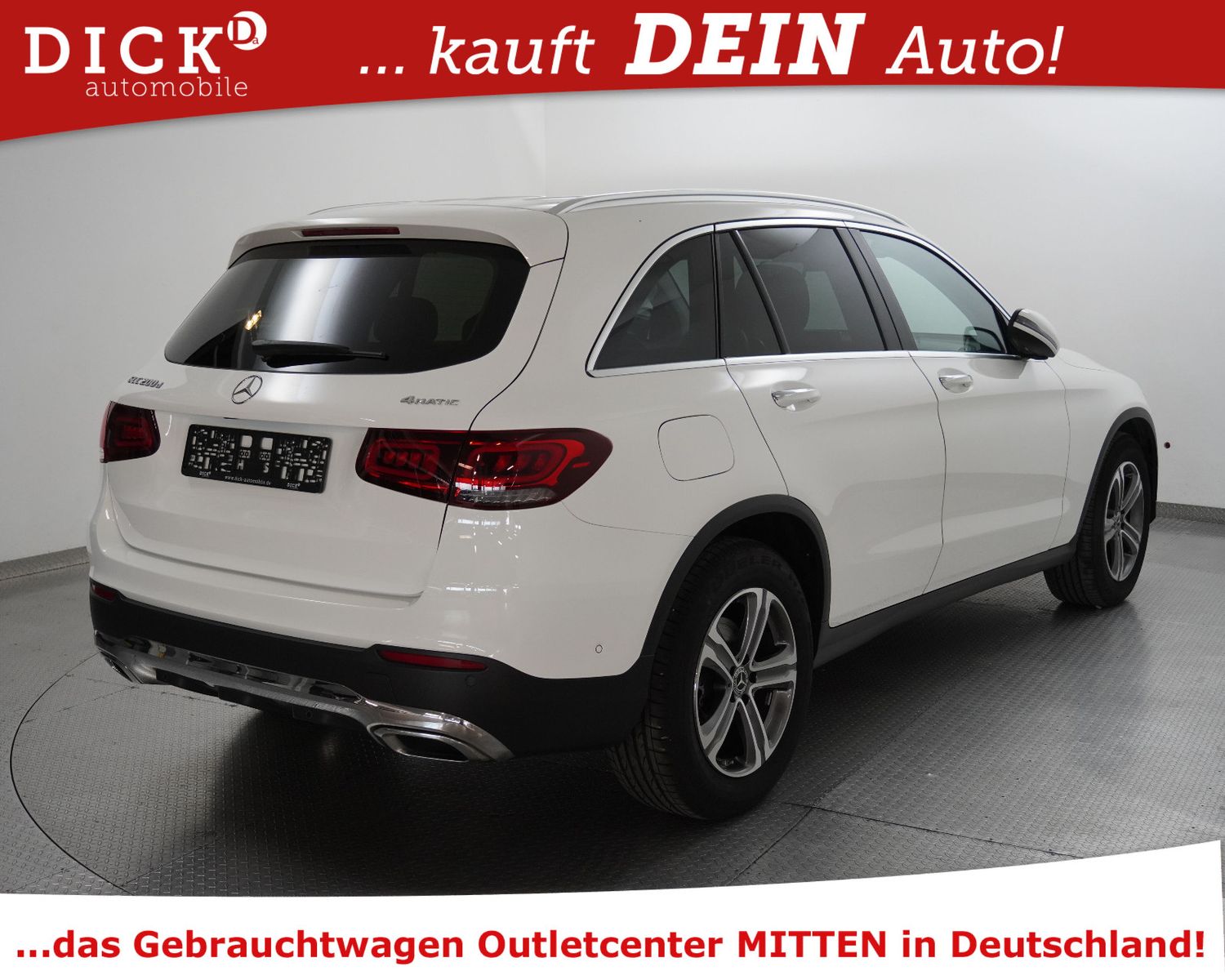 Fahrzeugabbildung Mercedes-Benz GLC 200d 4M Sport LEDER+PANO+KAM+ACC+LED+NAV+KEY