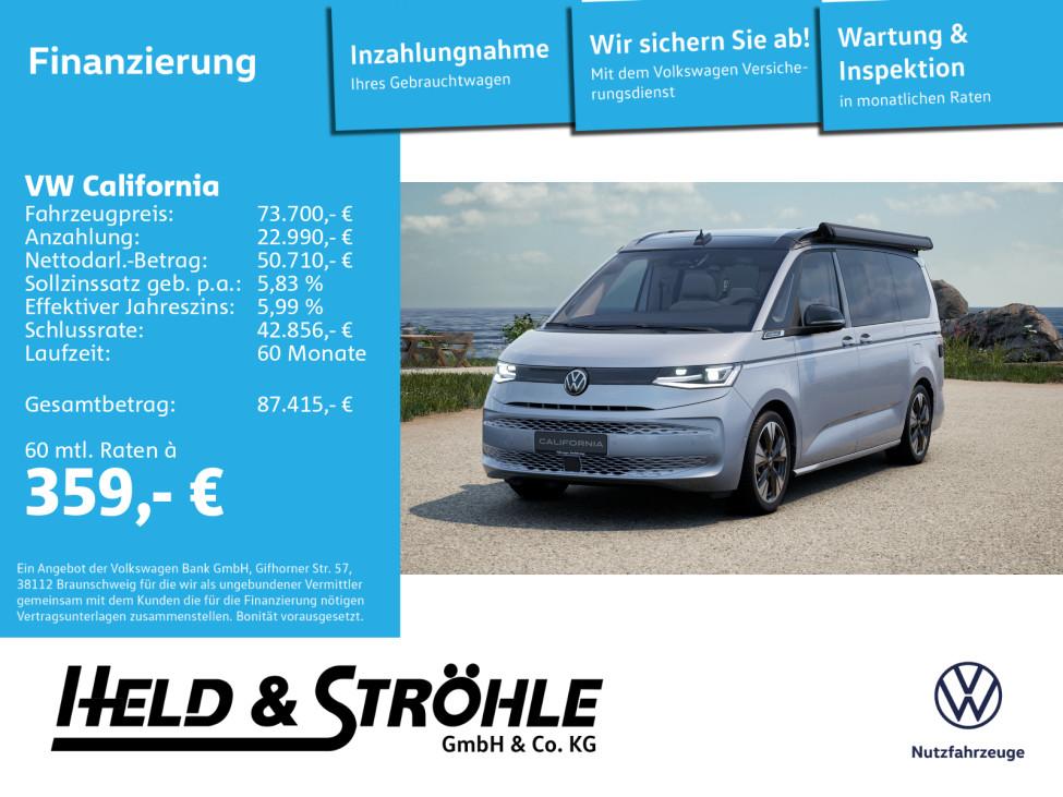 Volkswagen California Beach Camper TDI,AHK,19 Zoll Alu,360°