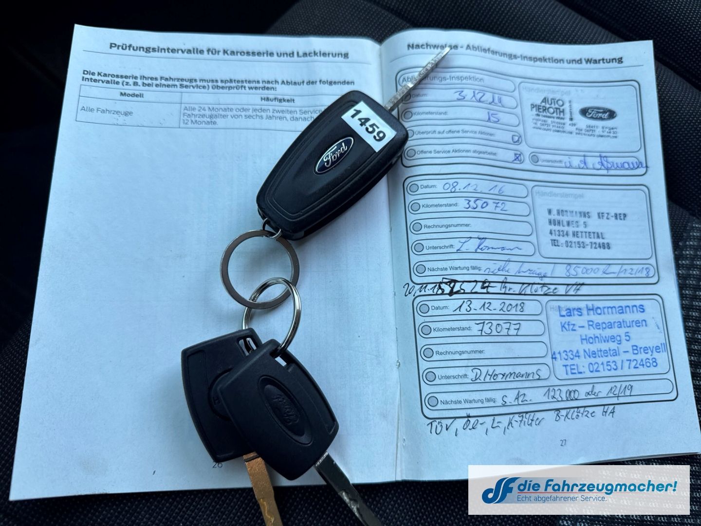 Fahrzeugabbildung Ford Transit Custom Kombi 300 L1 2.2 TDCi *1459