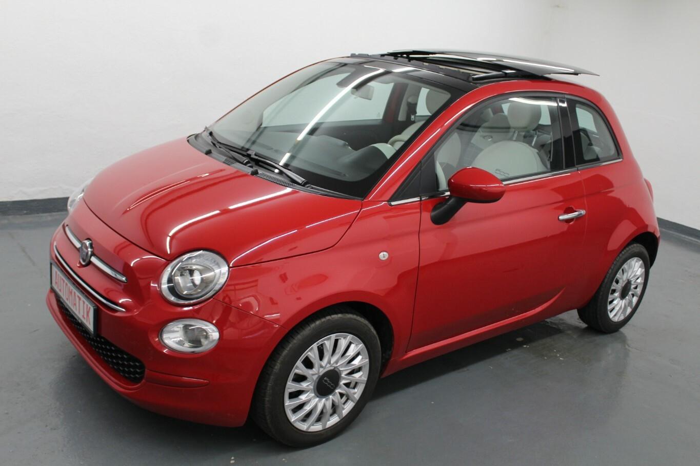 Fiat 500 1.2 Lounge SKYDOME+Apple+PDC!